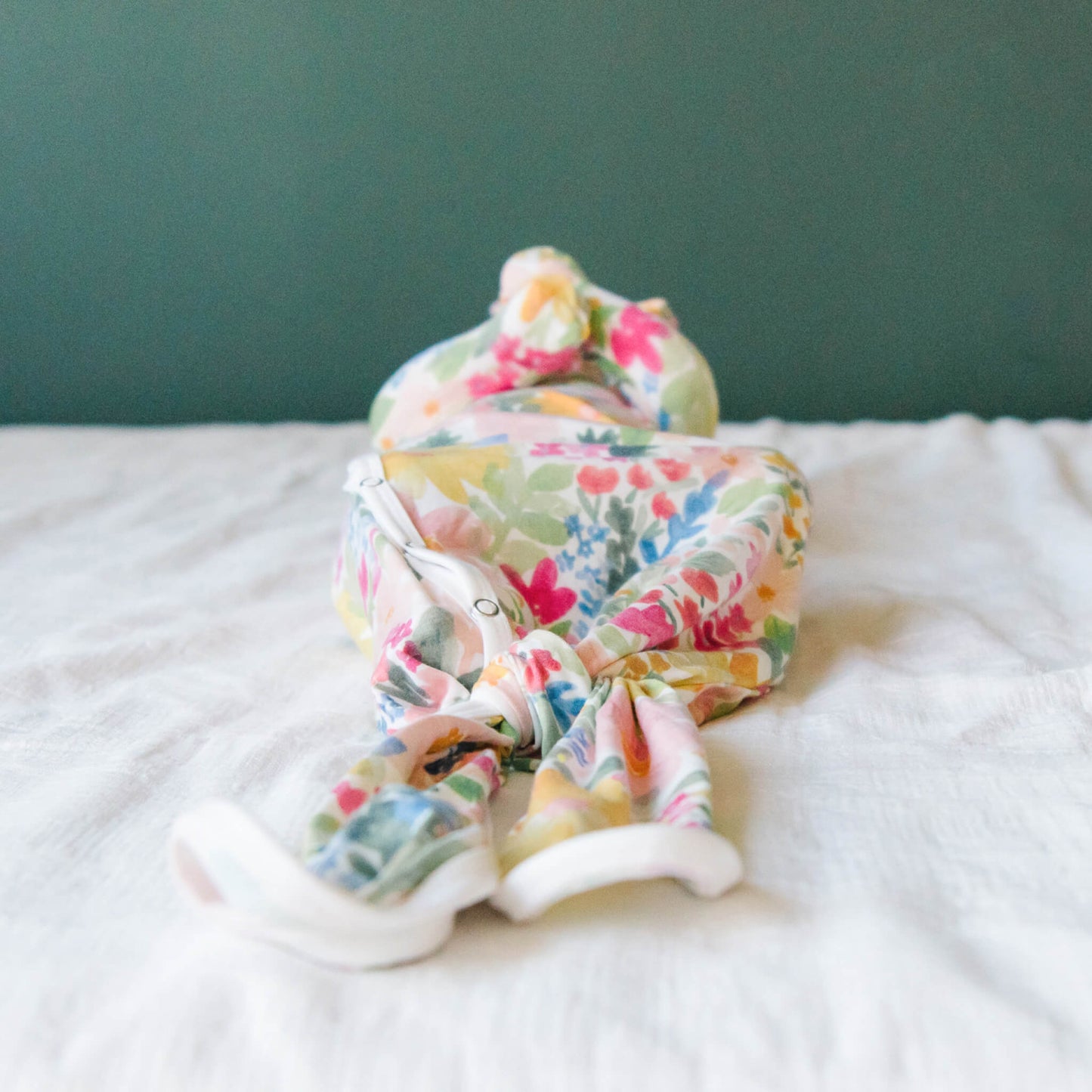 Newborn Knotted Gown - Lark