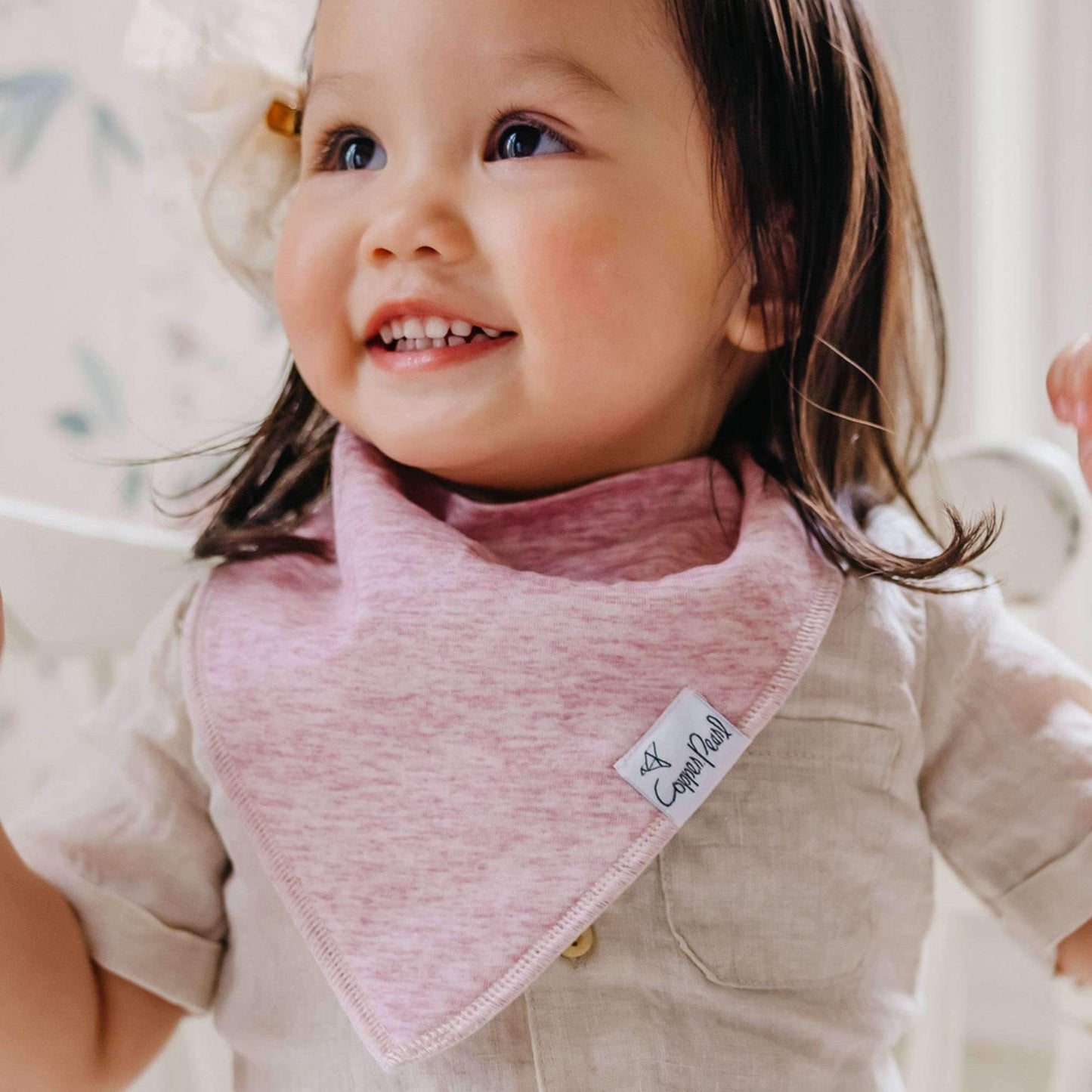 4 Pack Baby Bandana Bibs - Lacie
