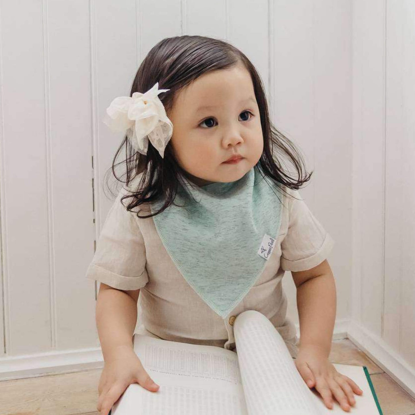 4 Pack Baby Bandana Bibs - Lacie