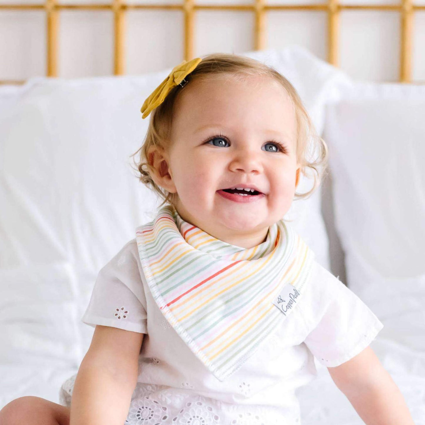 4 Pack Baby Bandana Bibs - Leilani