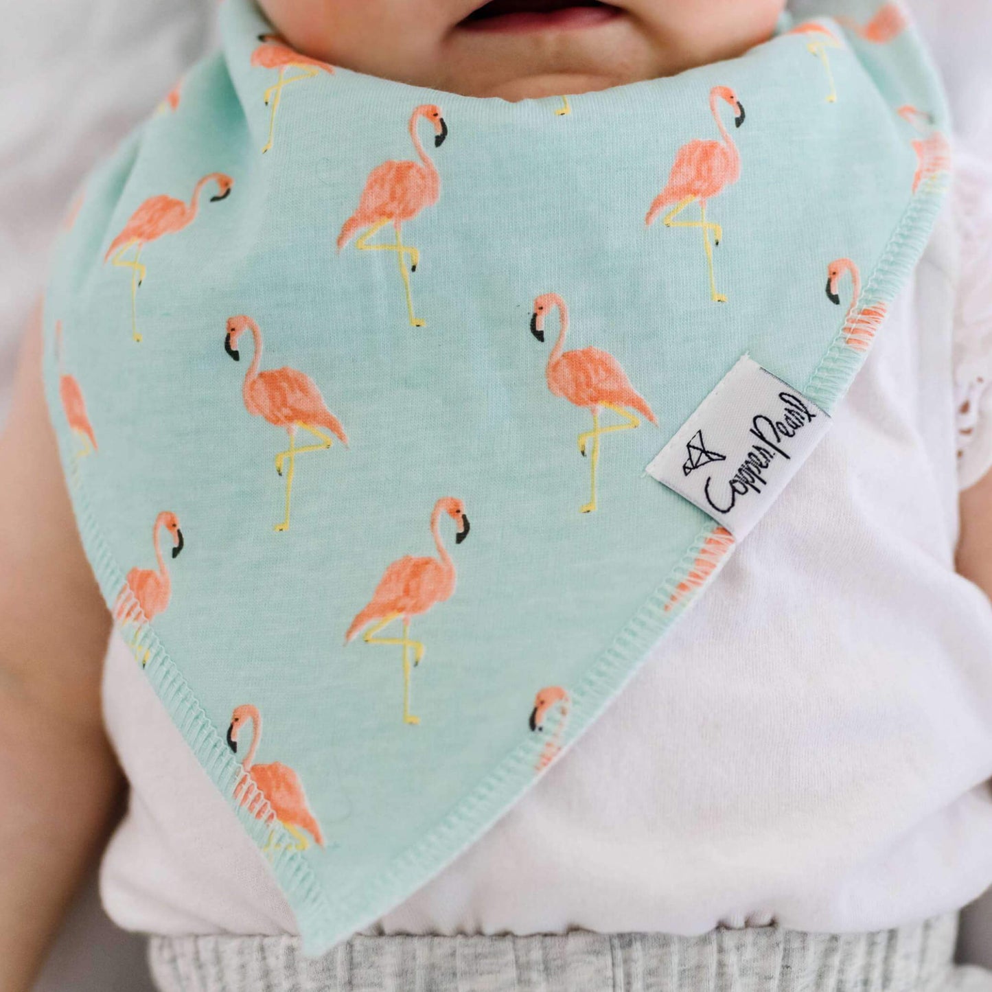 4 Pack Baby Bandana Bibs - Leilani