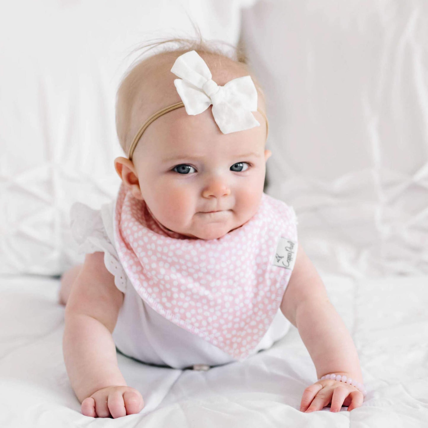 4 Pack Baby Bandana Bibs - Leilani