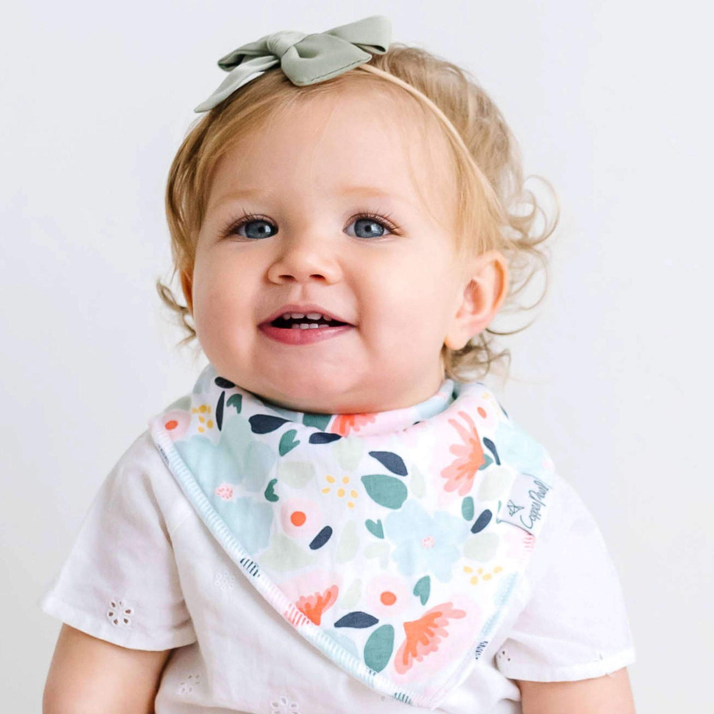 4 Pack Baby Bandana Bibs - Leilani