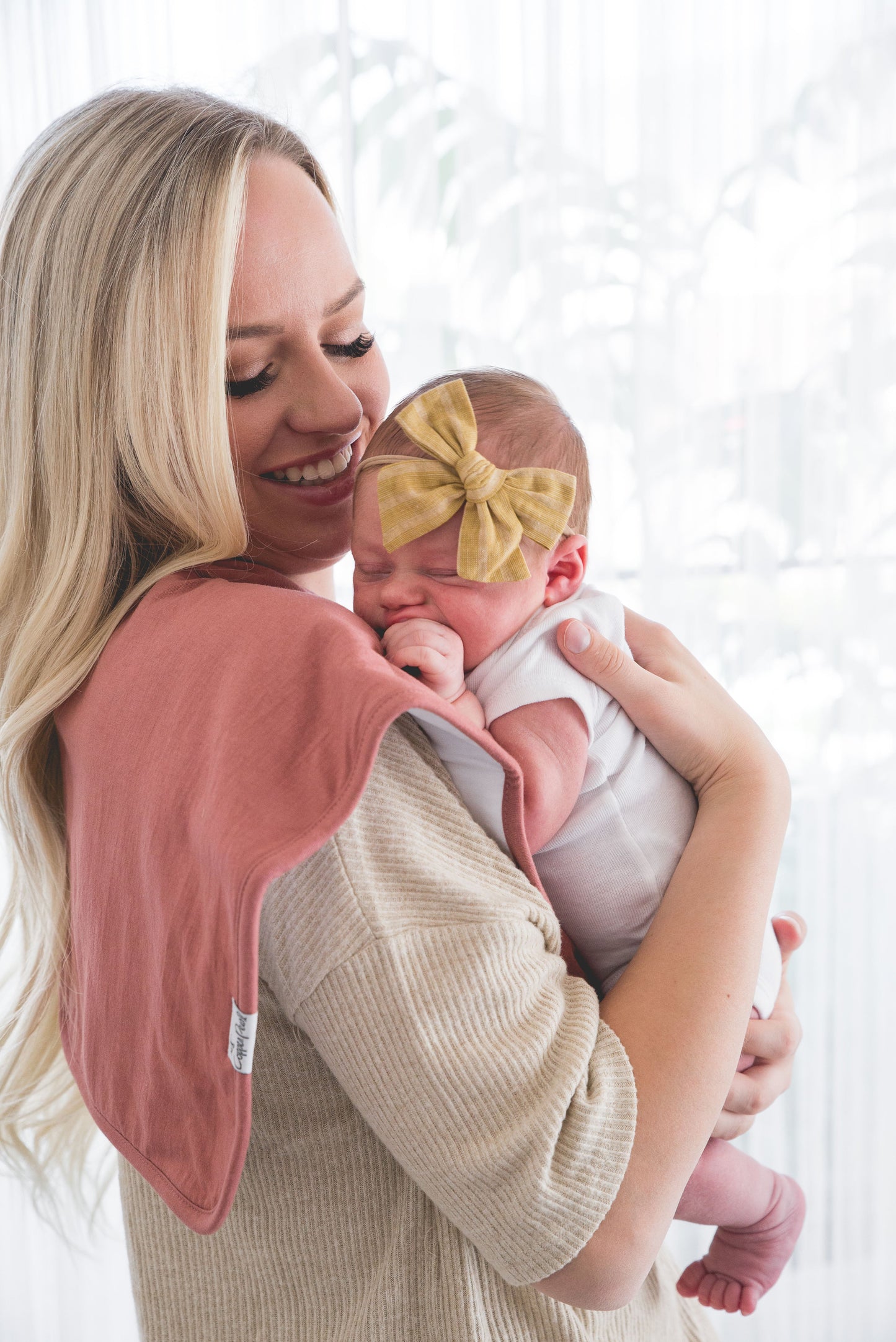 3 Pack Premium Burp Cloths - Jade