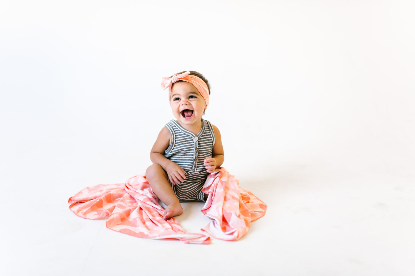 Knit Swaddle Blanket - Remi