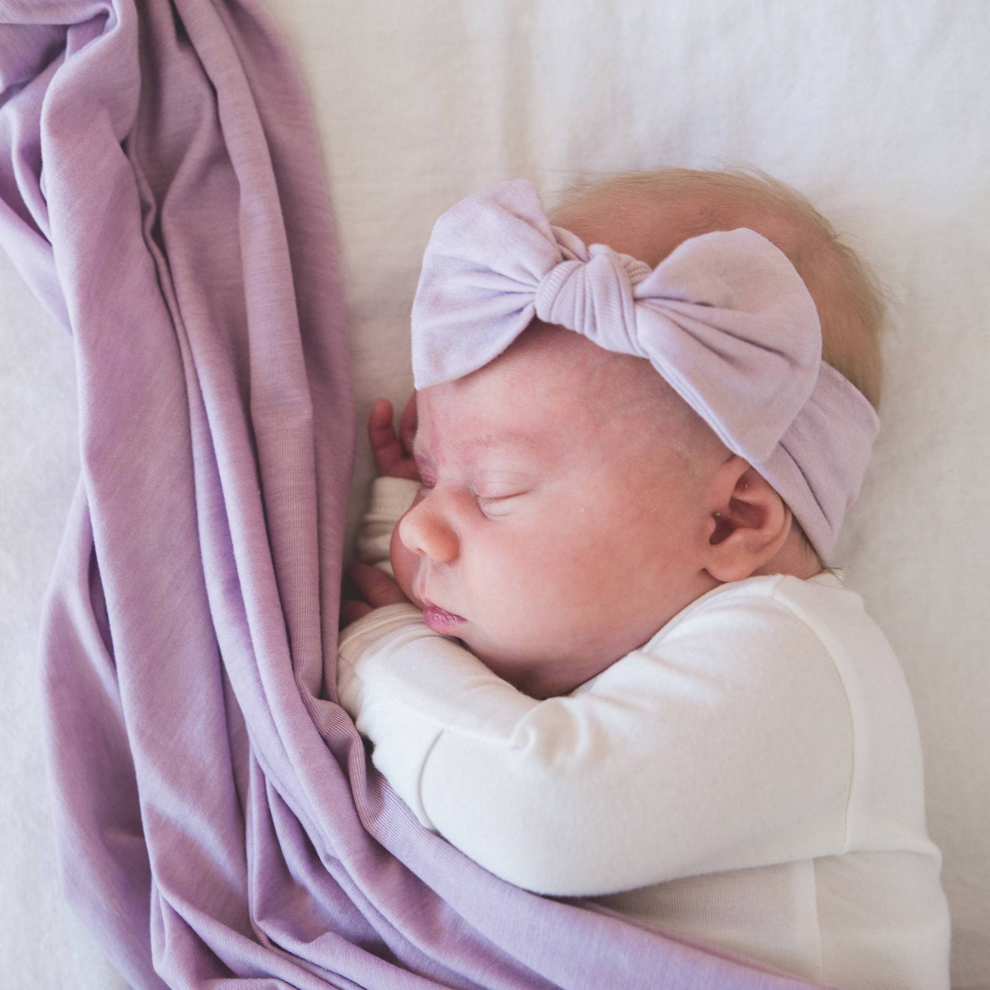 Knit Headband Bow - Lily