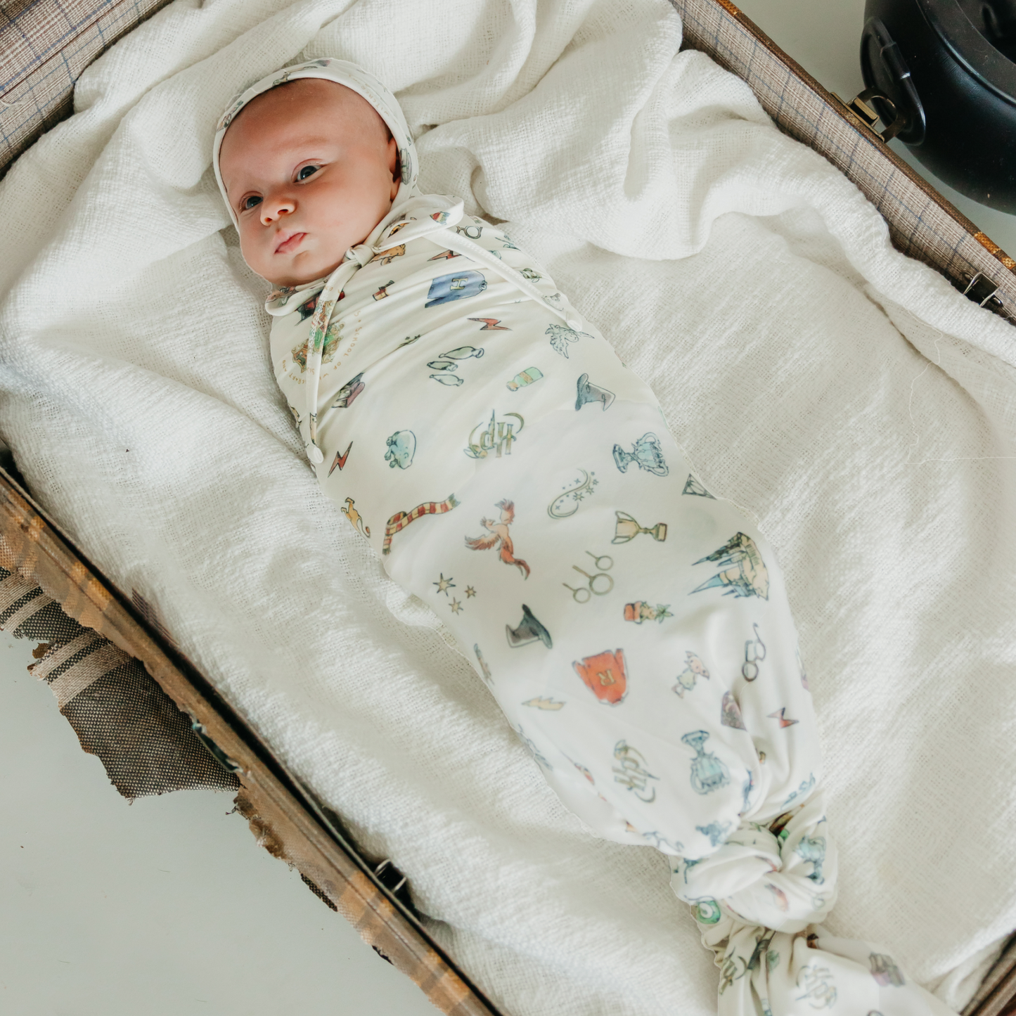 Knit Swaddle Blanket - Wizarding World