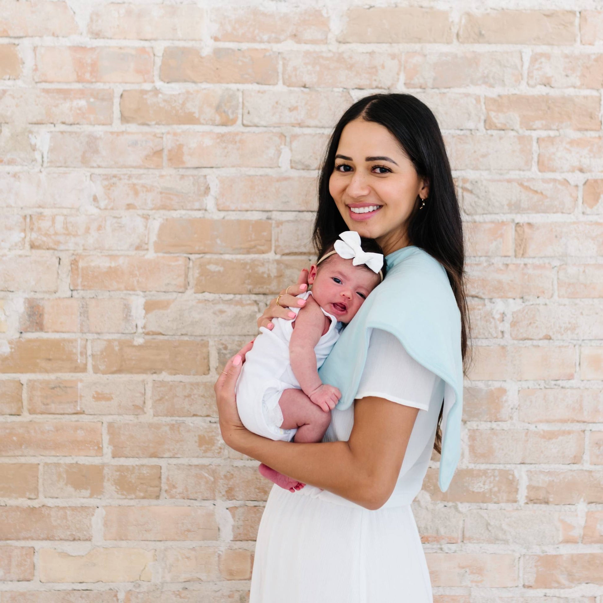 3 Pack Premium Burp Cloths - Stone