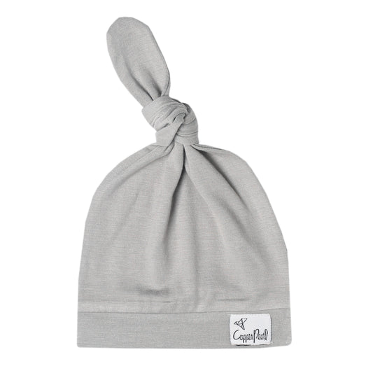 Top Knot Hat - Stone